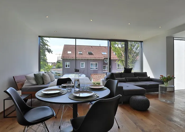 Moderne Studio-wohnung - Lichtblick 아파트 게르슈토펜